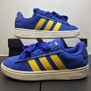 Adidas Grand Court Alpha Lucid Blue Utility Yellow Size 11